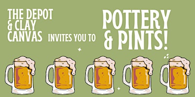 POTTERY & PINTS AT THE DEPOT! primary image