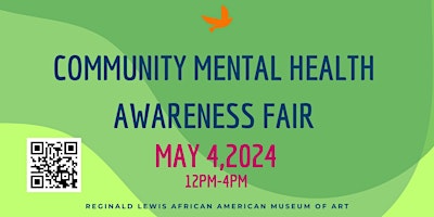 Community Mental Health Awareness Fair primary image