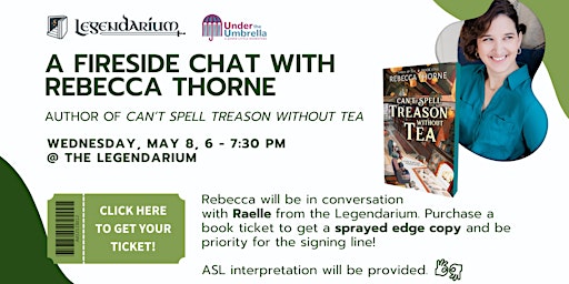 Hauptbild für Rebecca Thorne: Can't Spell Treason without Tea