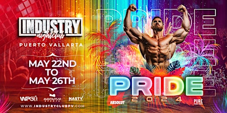 Imagem principal do evento INDUSTRY PRIDE PUERTO VALLARTA 2024