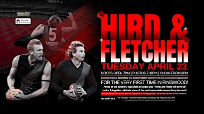 MIGHTY DONS! Hird & Fletcher LIVE at Manhattan Hotel, Ringwood! primary image