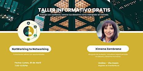 Trabaja con confianza y conoce tus derechos - TALLER (GRATIS)