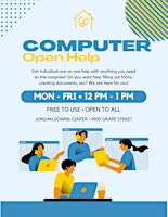 Imagem principal do evento Computer Help - Open Lab