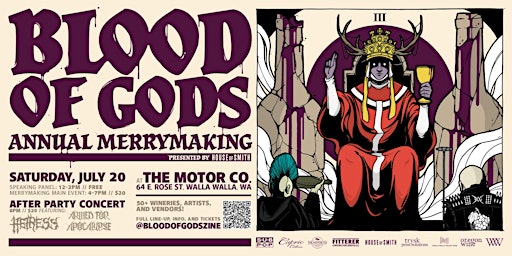 Blood Of Gods 2024 Annual Merrymaking primary image