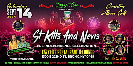 ST. KITTS & NEVIS PRE INDEPENDENCE CELEBRATION NYC