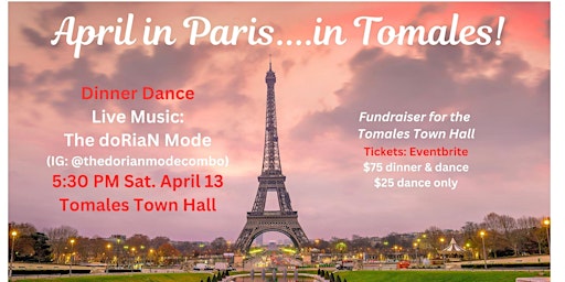 Imagem principal do evento April In Paris In Tomales