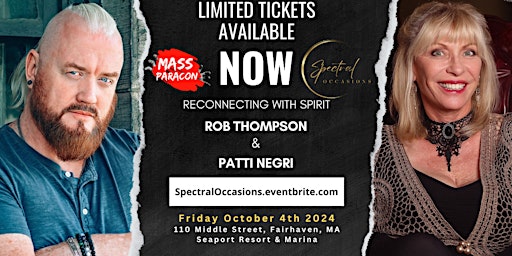 Primaire afbeelding van Reconnecting with Rob Thompson and Patti Negri at Mass Paracon 2024