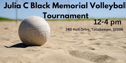 Julia C Black Memorial Volleyball Tournament primary image