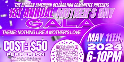 Imagem principal do evento 1st Annual Mother's Day Gala