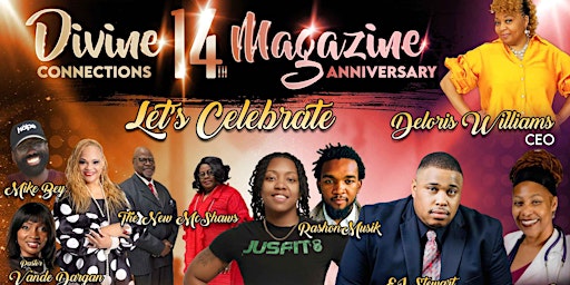 Primaire afbeelding van Divine Connections 14th Magazine Anniversary