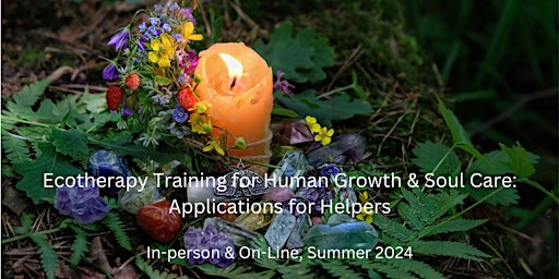 Primaire afbeelding van Ecotherapy for Human Growth & Soul Care: Applications for Helpers
