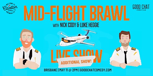 Imagem principal de Mid Flight Brawl LIVE! [Brisbane] - Additional Show!