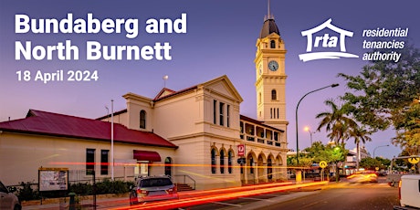 RTA tenancy information session for property managers & agents - Bundaberg