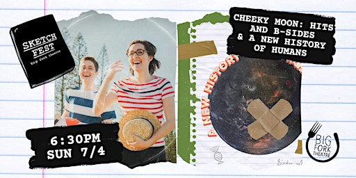 Imagem principal de SKETCH FEST 2024: Cheeky Moon: Hits & B-Sides & A New History of Humans