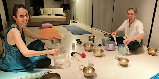 Sound bath and Essential Oils with Karine and Kriss primary image