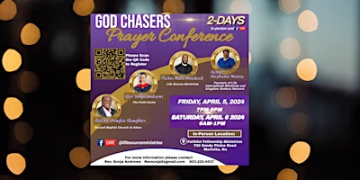 God Chasers Prayer Conference primary image