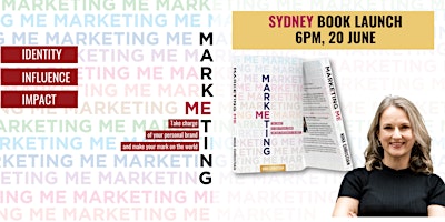 Imagem principal de Nina Christian - Marketing Me Book  Launch Event SYDNEY