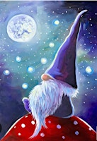 Paint with Ashley Blake “Moonlit Gnome” Paint Night primary image