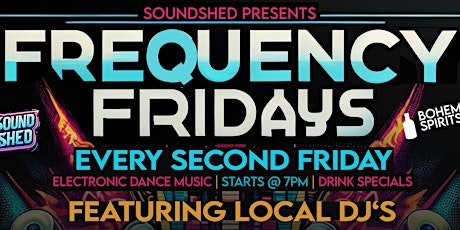 FREQUENCY FRIDAYS - 5TROBE, SWINWOOD, 11 WOLVES, SOUNDSHED