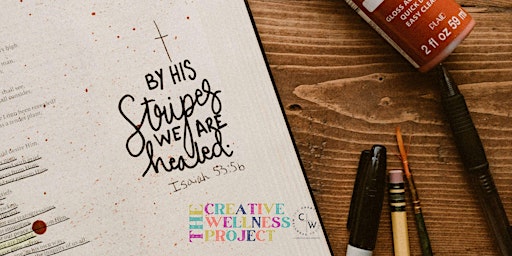 Imagem principal do evento Creative Bible Journaling; Bible Study + Creativity