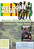 Primaire afbeelding van Welcome Home Vietnam Veterans Dinner