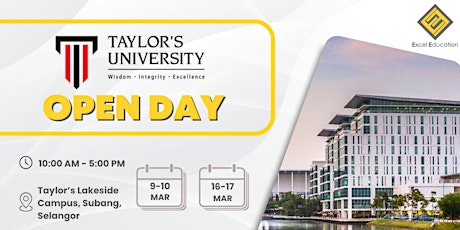 Taylor's University Open Day primary image
