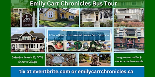 Emily Carr Chronicles Bus Tour primary image