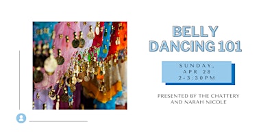 Primaire afbeelding van Belly Dancing 101 - IN-PERSON CLASS