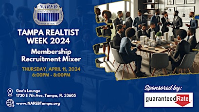 Realtist Week Membership Recruitment Mixer, Sponsored by Guaranteed Rate