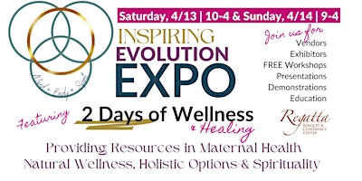 Imagem principal de Inspiring Evolution Expo - DAY TWO - Holistic Health & Wellness