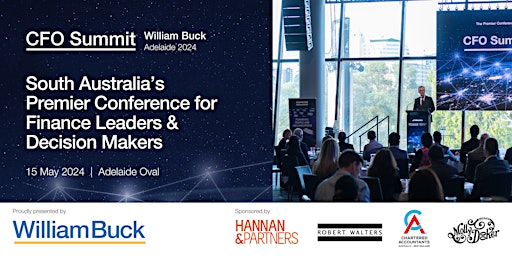 Imagem principal de William Buck Adelaide 2024 CFO Summit