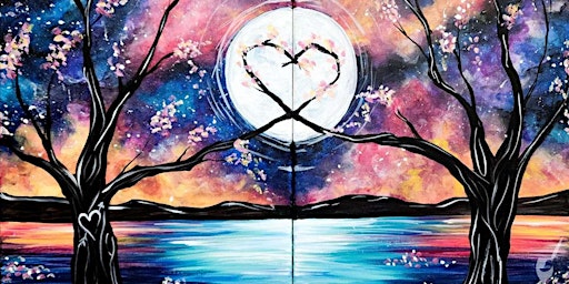 Imagem principal do evento Intergalactic Tree Love - Paint and Sip by Classpop!™