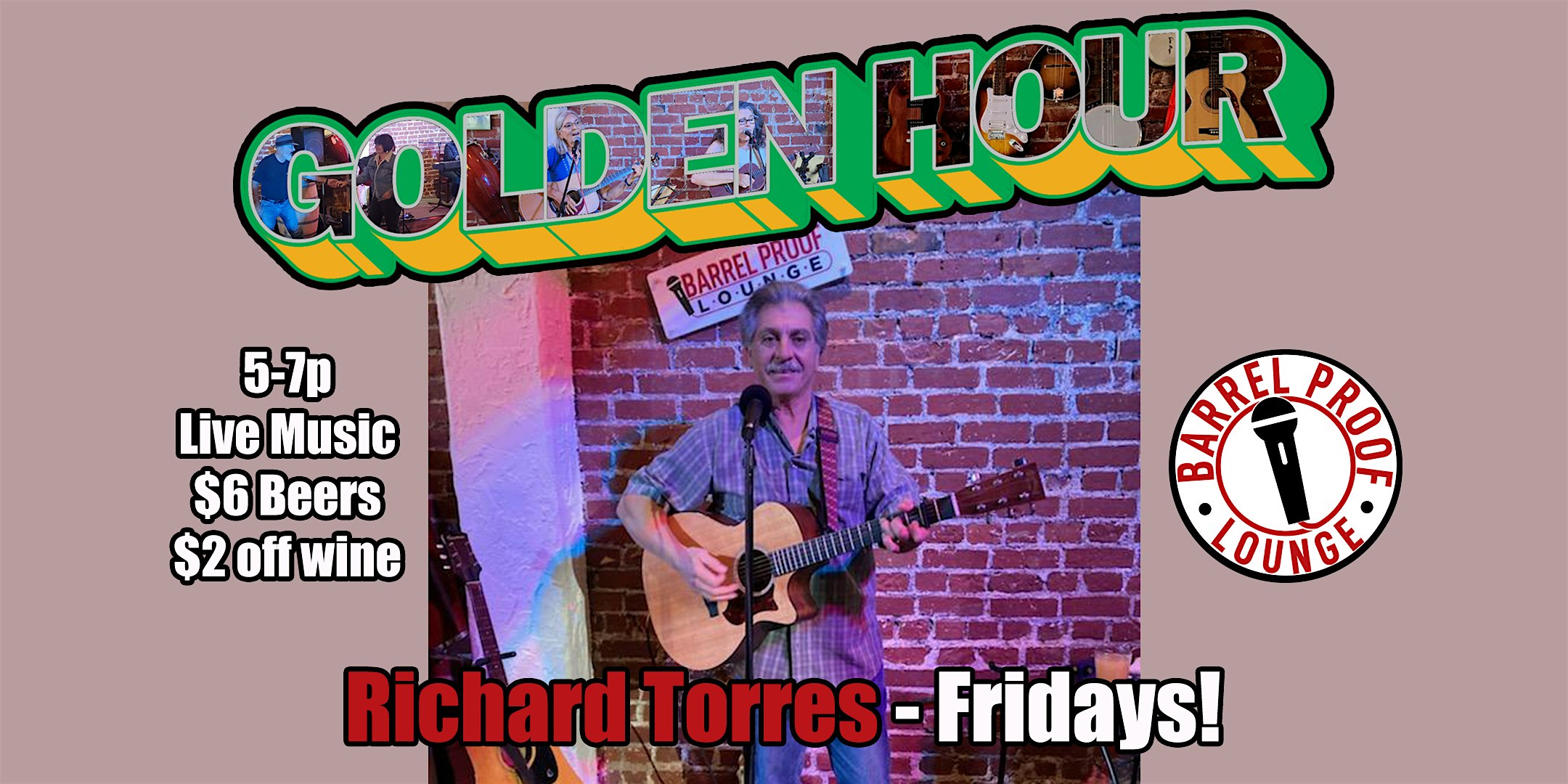 Live Music Happy Hour in Downtown Santa Rosa w/ Richard Torres
