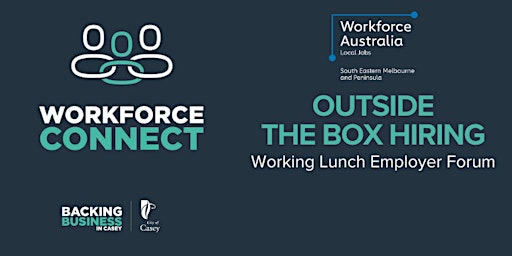 Imagem principal de Outside the Box Hiring- Working Lunch Employer Forum