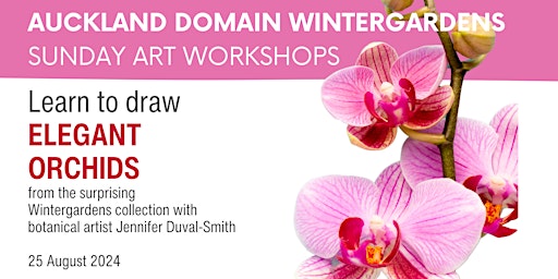 Primaire afbeelding van Elegant orchids workshop - Wintergardens Sunday Art Sessions