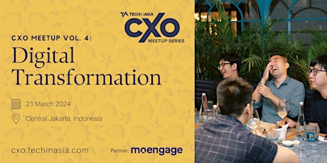 CXO Meetup Vol.4: Digital Transformation primary image