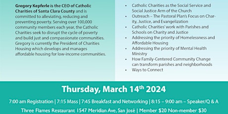 Catholic Charities Role in the Diocesan Pastoral Plan primary image