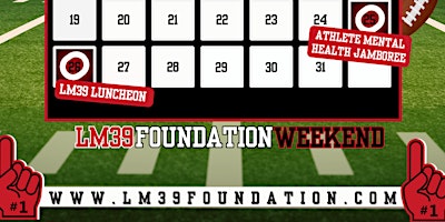 LM39 Foundation's Athlete Mental Health Jamboree primary image