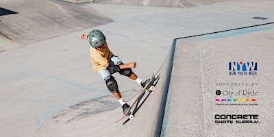 FREE  Skate + Arts Workshops // Meadowbank Skate Park #NSWYouthWeek primary image