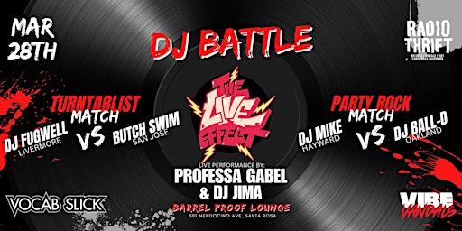 Immagine principale di The Live Effect - DJ Battle 