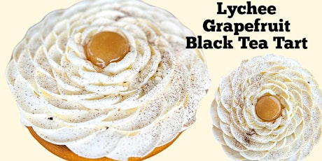 Lychee Grapefruit Black Tea Tart