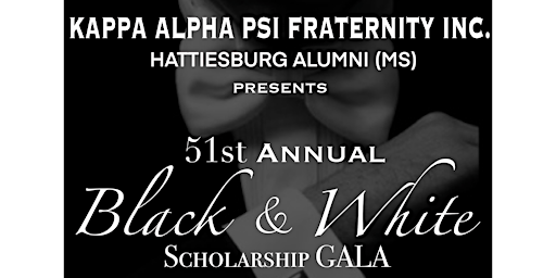 Hauptbild für 51st Annual Black & White Scholarship Gala