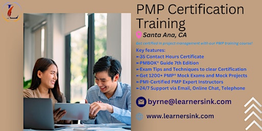 Imagem principal do evento PMP Classroom Training Course In Santa Ana, CA