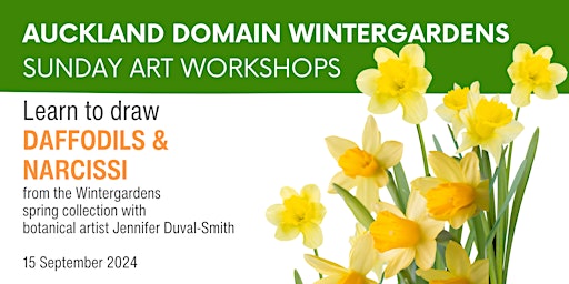 Hauptbild für Spring Daffodils workshop- Wintergardens Sunday Art Sessions
