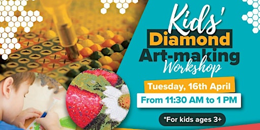 Primaire afbeelding van Kids' Diamond Art-making Workshop (Free)