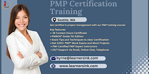 Imagem principal do evento PMP Classroom Training Course In Seattle, WA