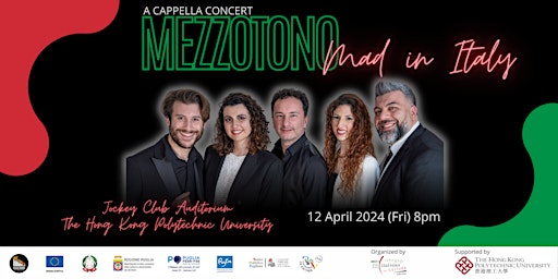 A cappella Concert: Mezzotono, Mad in Italy primary image