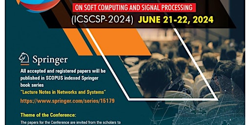 Image principale de SEVENTH INTERNATIONAL CONFERENCE ON SOFT COMPUTING AND SIGNAL PROCESSING (I