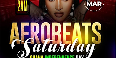 AFROBEATS SATURDAYS primary image