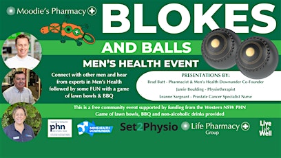 Blokes & Balls - Men's Health Event